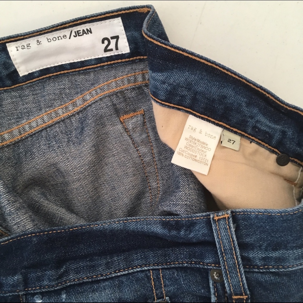 Rag And Bone Boyfriend Short Size 27 Nwt - image 3
